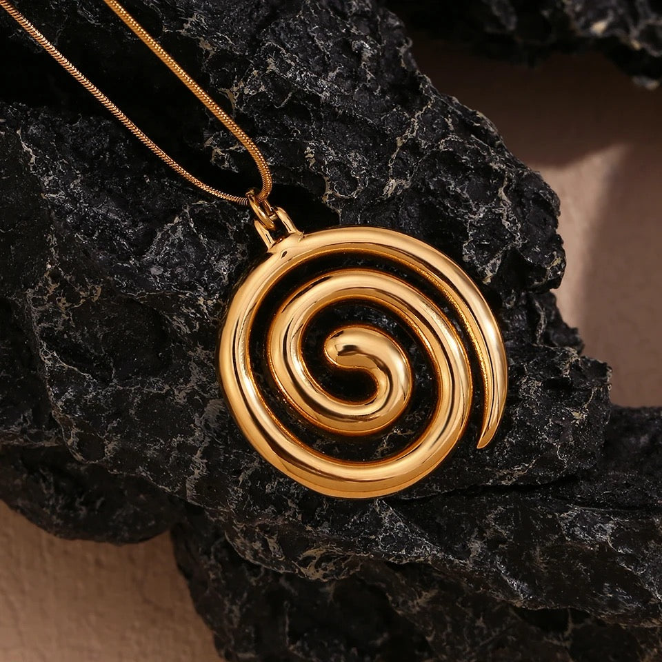 Golden Serenity Women's Necklace