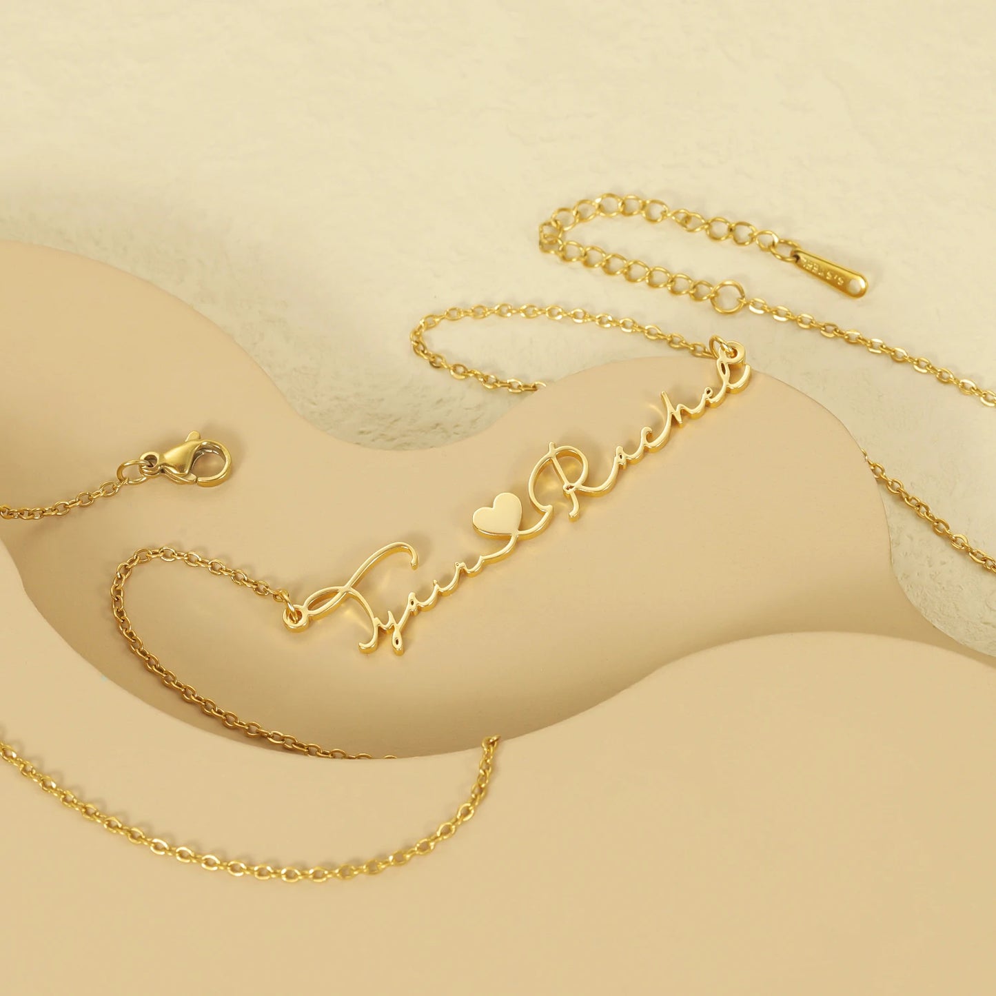 Custom Double Name Necklace