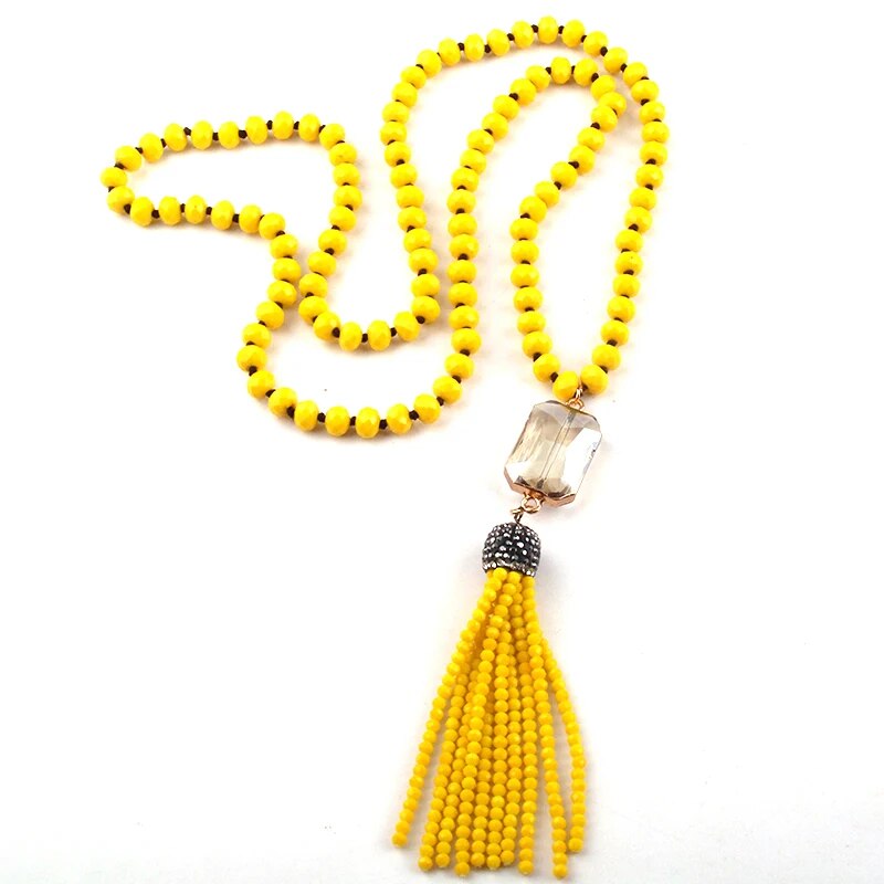 Bohemian Tassel Women Necklace- Available In a Variety Colors