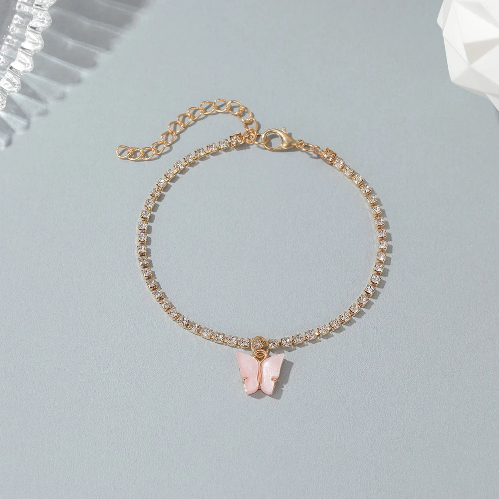 Butterfly Anklet Bracelet