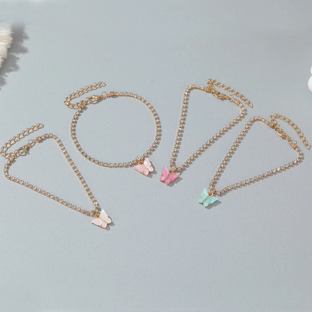 Butterfly Anklet Bracelet