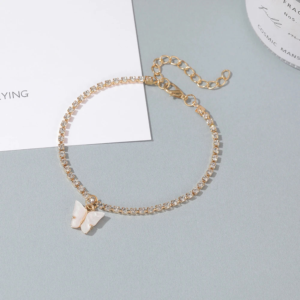 Butterfly Anklet Bracelet