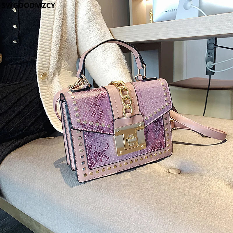 Shoulder Bag Handbags for Women Chains Side Bags for Women Crossbody Bags for Women Luxury Fashion Ladies Handbags сумка на плеч