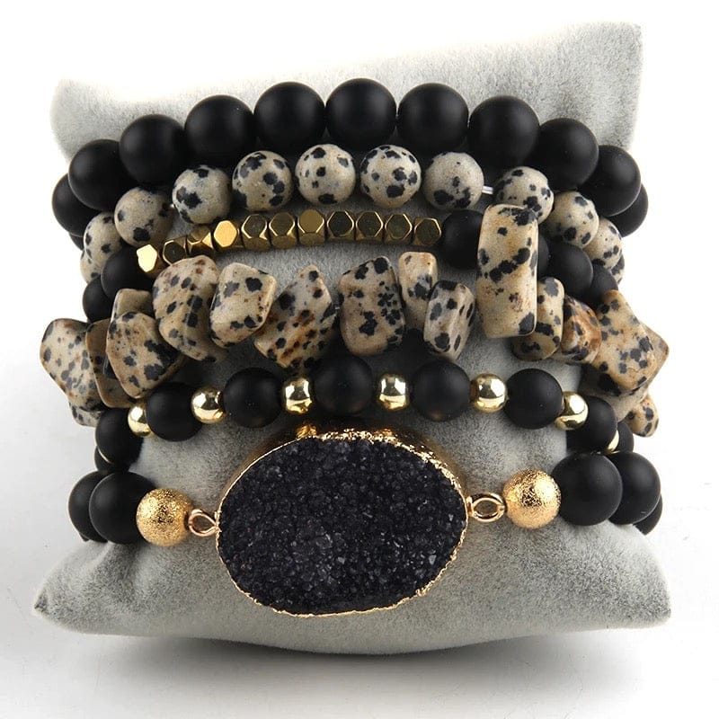 Bohemian Stone Bead Stackable Bracelets- Available In A Variety of Colors and Styles