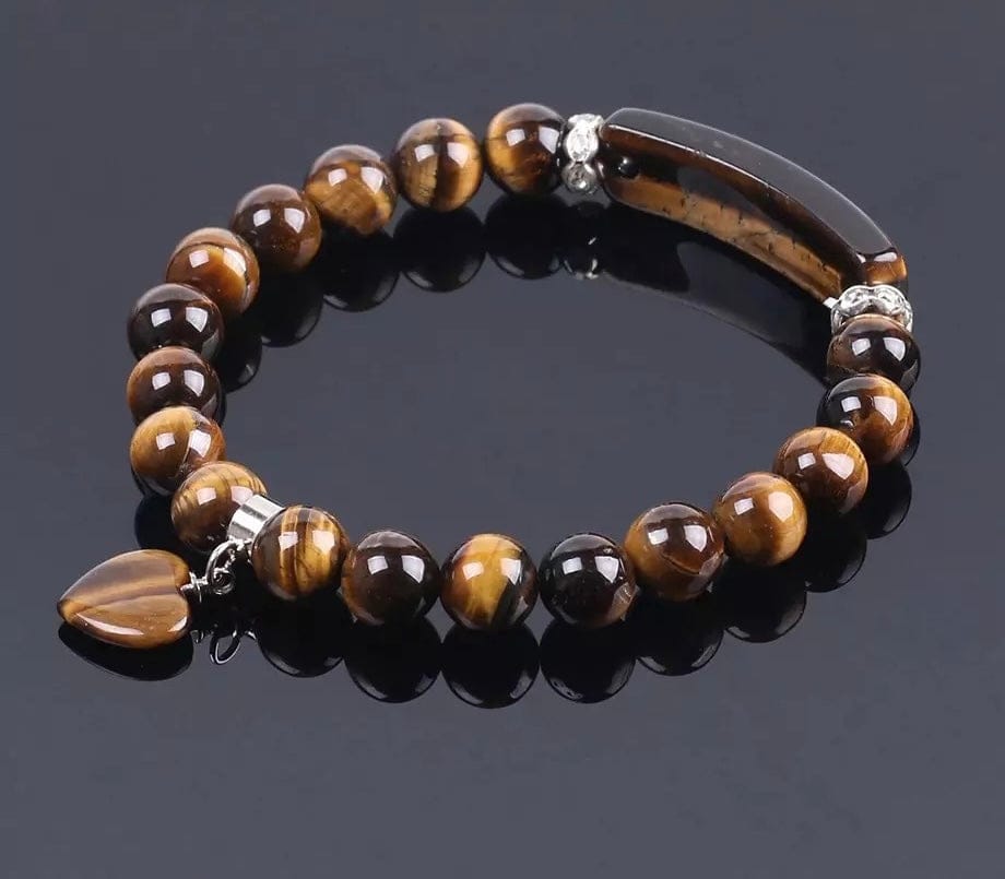 Tiger Stone Women's Beaded Bracelet