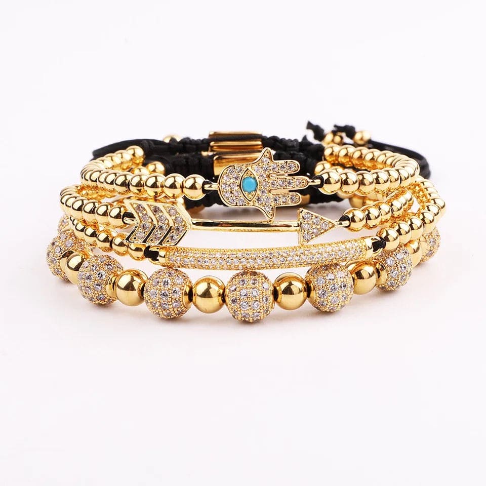 Hamsa Hand Beadedd Bracelet-Available in aVariety of Styles