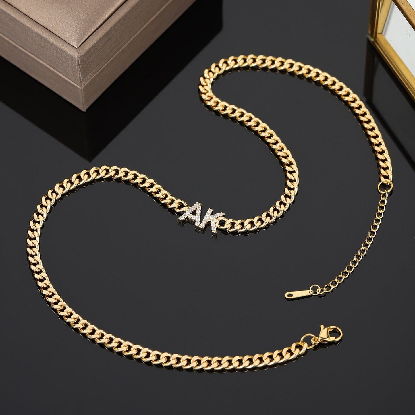 Custom Gold Name Necklace