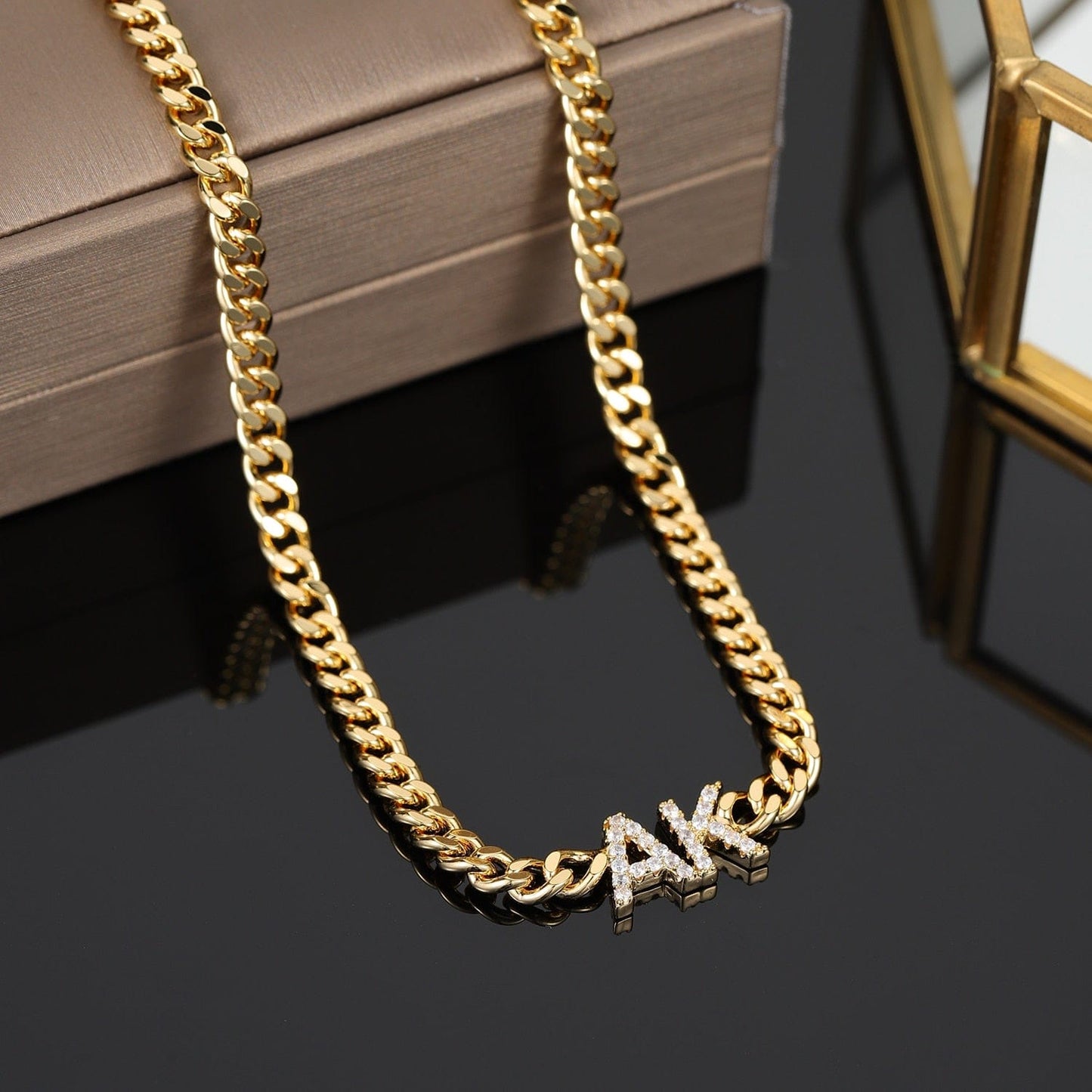 Custom Gold Name Necklace