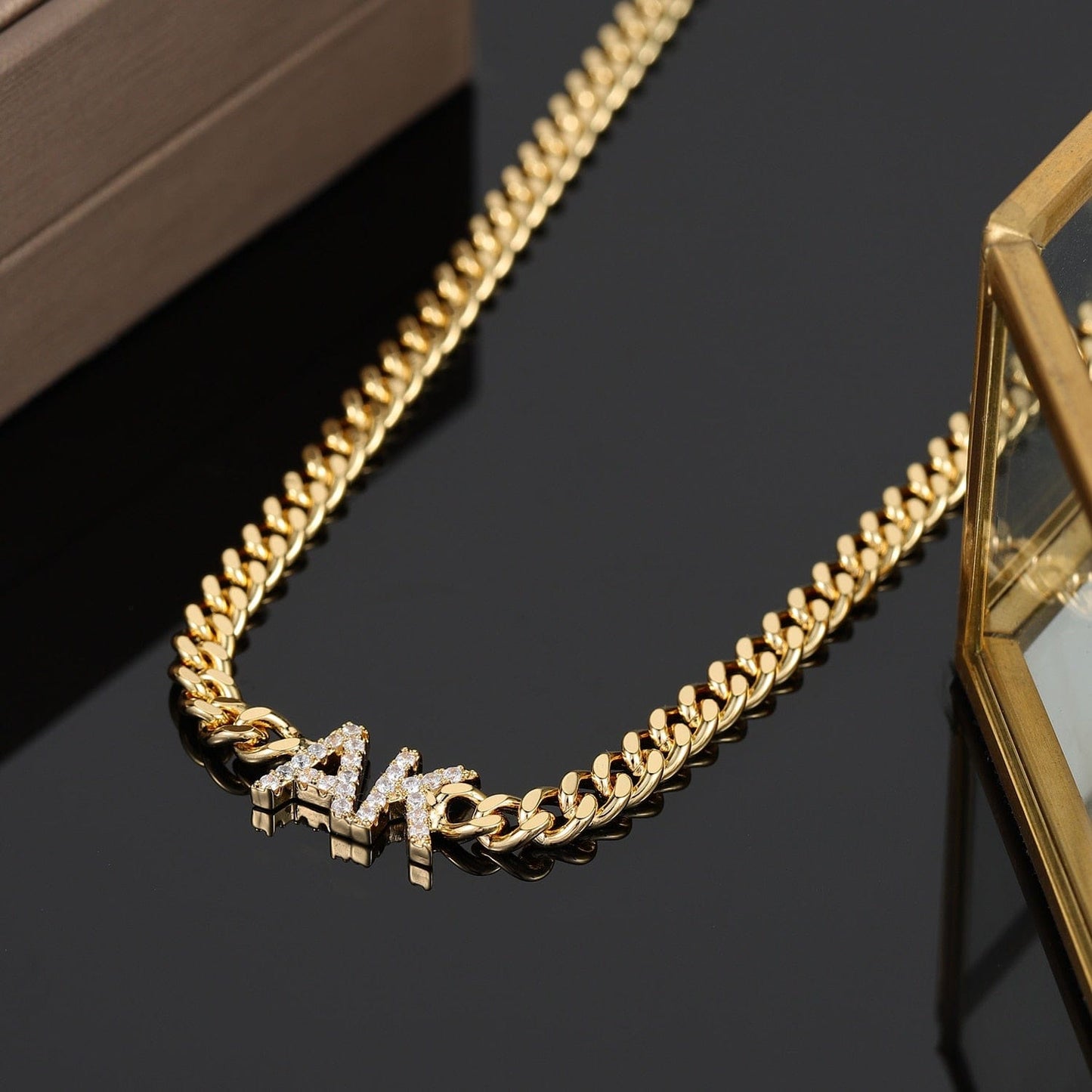 Custom Gold Name Necklace