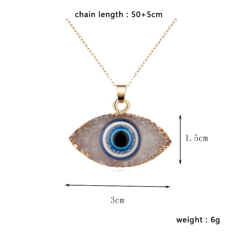 Bohemian Vintage Turkish Evil Eye Necklace