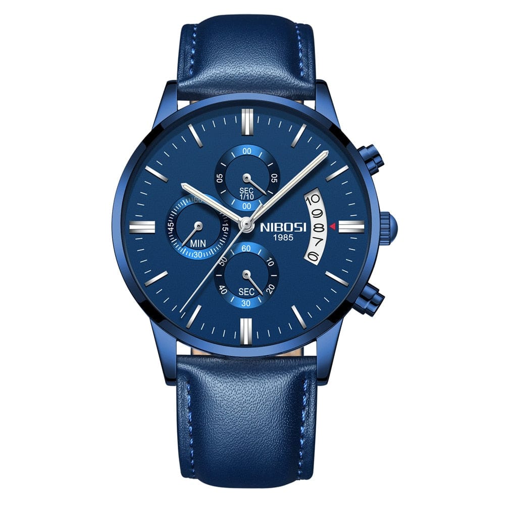 NIBOSI Men Watches Luxury Famous Top Brand Men's Fashion Casual Dress Watch Military Quartz Wristwatches Relogio Masculino Saat