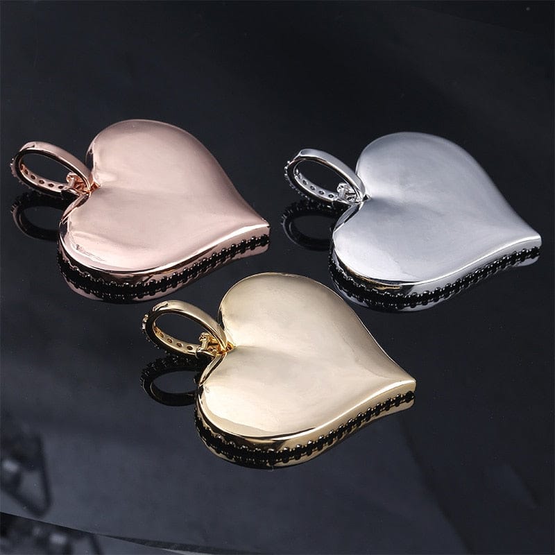 Heart Photo Pendant w/ Necklace
