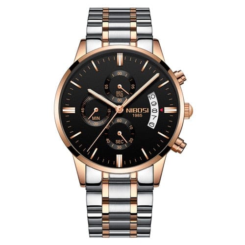 NIBOSI Men Watches Luxury Famous Top Brand Men's Fashion Casual Dress Watch Military Quartz Wristwatches Relogio Masculino Saat