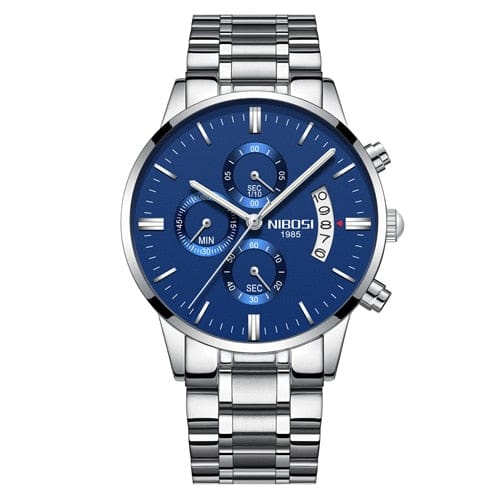 NIBOSI Men Watches Luxury Famous Top Brand Men's Fashion Casual Dress Watch Military Quartz Wristwatches Relogio Masculino Saat