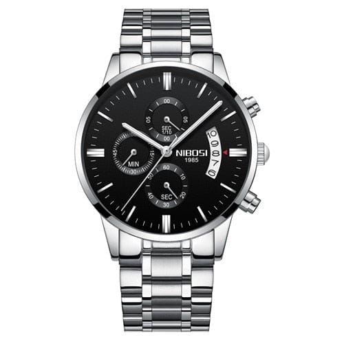NIBOSI Men Watches Luxury Famous Top Brand Men's Fashion Casual Dress Watch Military Quartz Wristwatches Relogio Masculino Saat