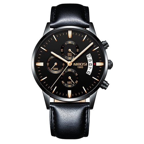 NIBOSI Men Watches Luxury Famous Top Brand Men's Fashion Casual Dress Watch Military Quartz Wristwatches Relogio Masculino Saat