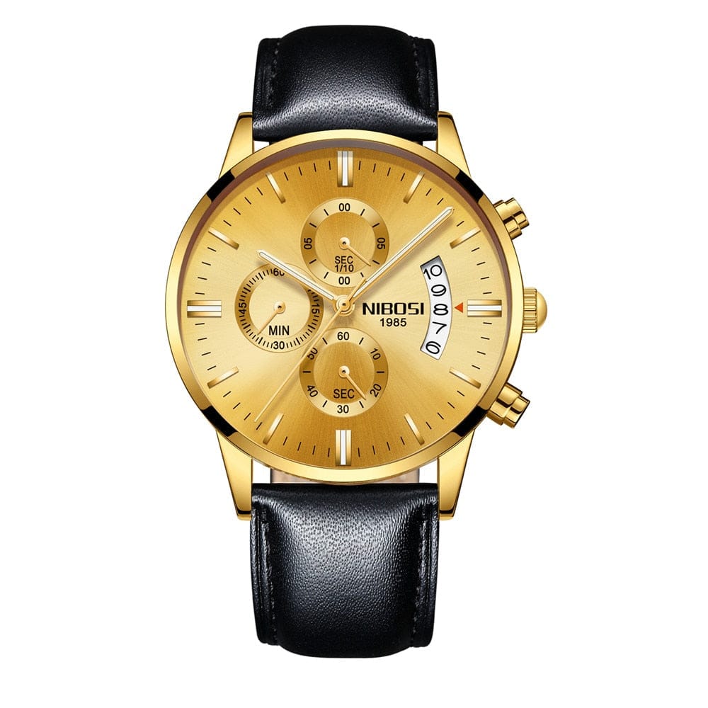 NIBOSI Men Watches Luxury Famous Top Brand Men's Fashion Casual Dress Watch Military Quartz Wristwatches Relogio Masculino Saat