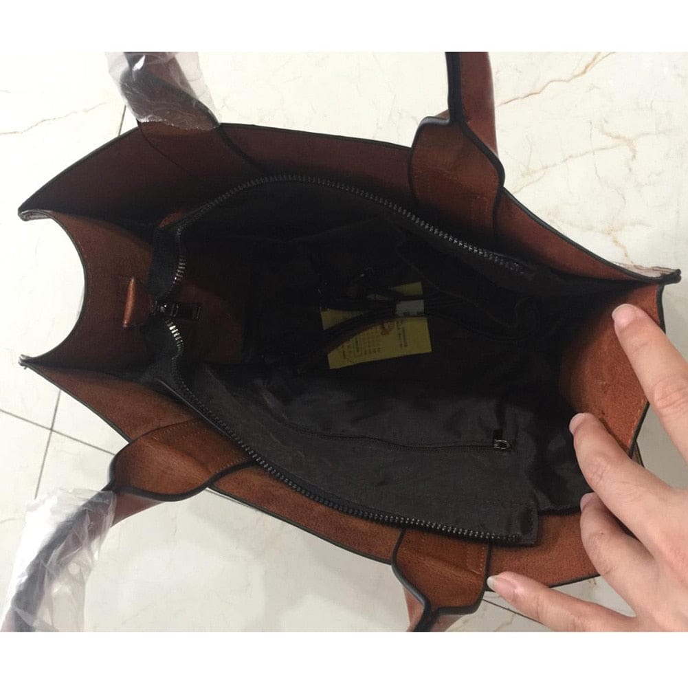 Brown Messenger Handbag Women Bag