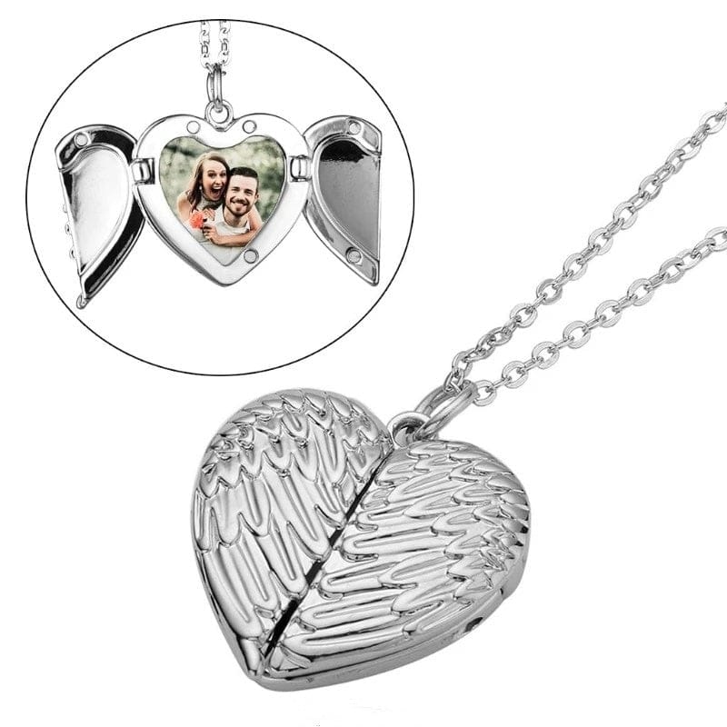 Silver Heart shaped Women's Necklace