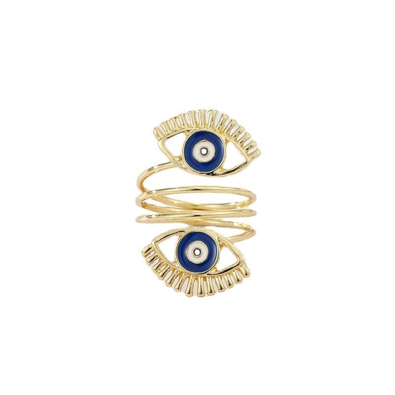 Evil Eye Adjustable Finger Rings