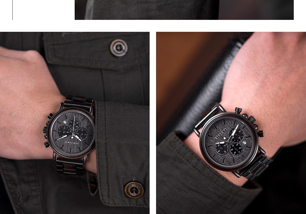 Luxury Wood Men's Watch w/giftbox