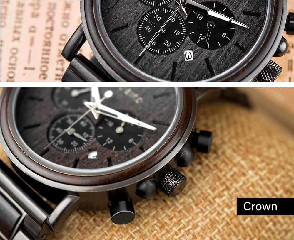 Luxury Wood Men's Watch w/giftbox