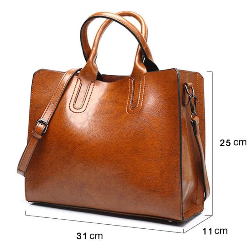 Brown Messenger Handbag Women Bag