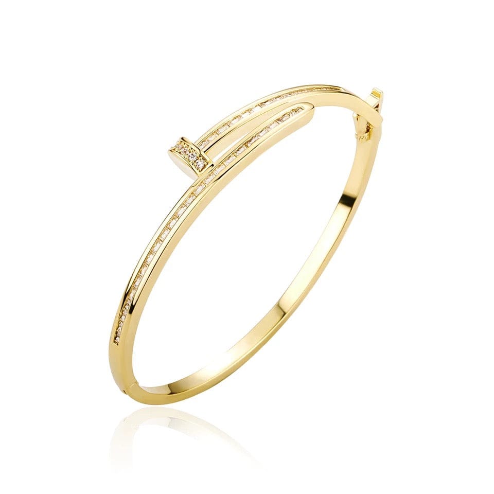 Bling Women's Bangle Nail Bracelet