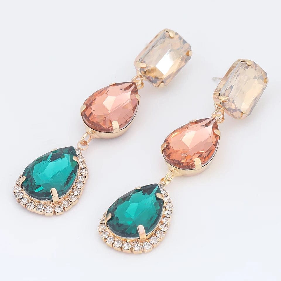 Geometric Pop Drop Earrings