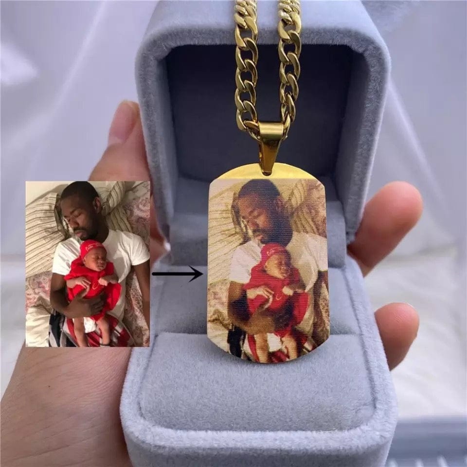 Custom Photo Necklace