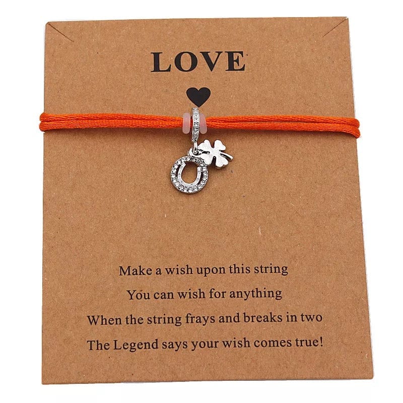Four Leaf Clover Fortune Shamrock Bracelet