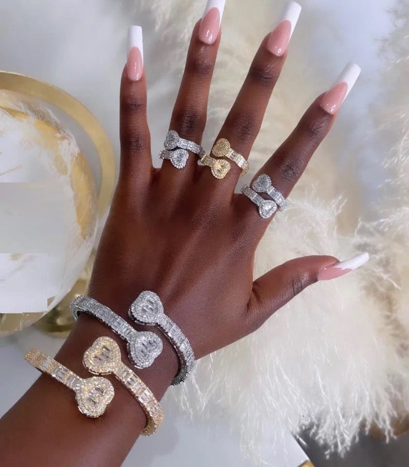 Sweetheart Iced Out Bracelet