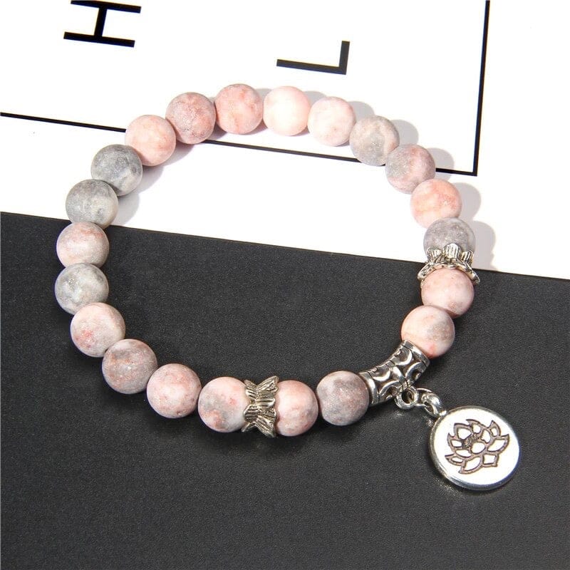 Handmade Natural Stone Beaded Bracelet