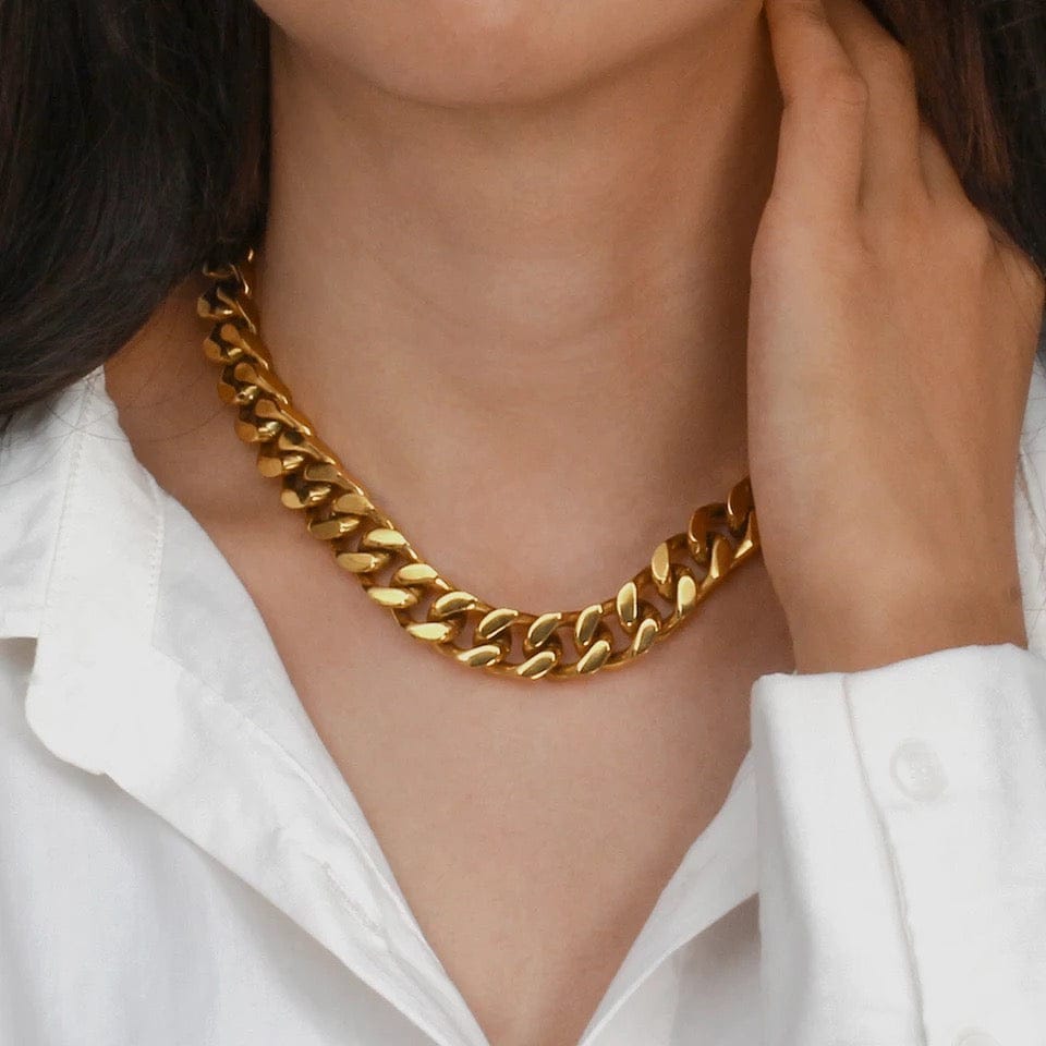 Gold Chunky Necklace
