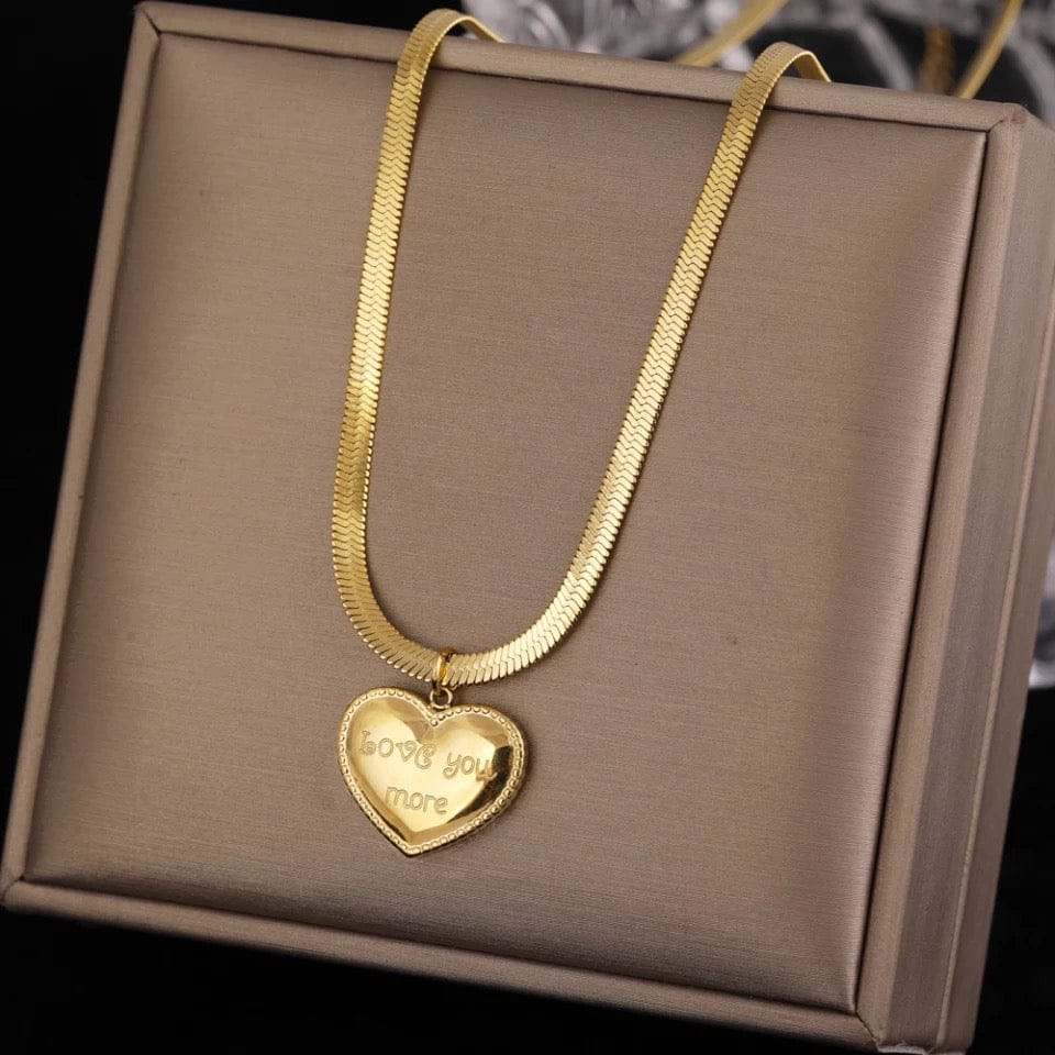 Gold Heart Necklace