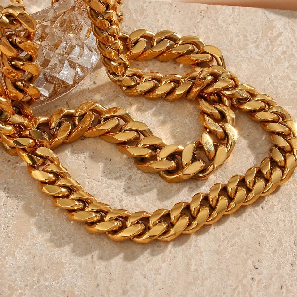 Gold Chunky Necklace