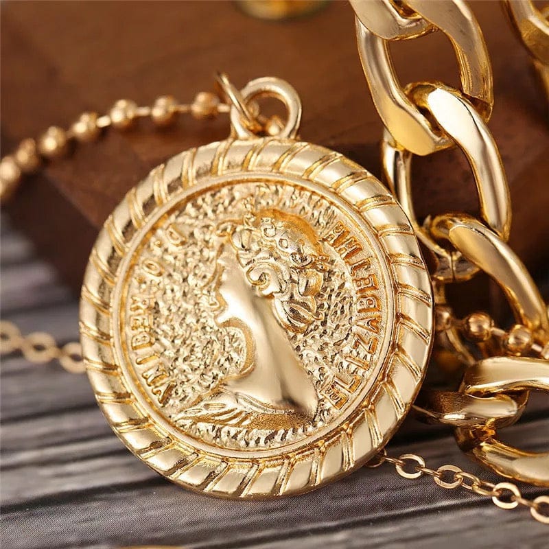 Multi layered Gold Necklace