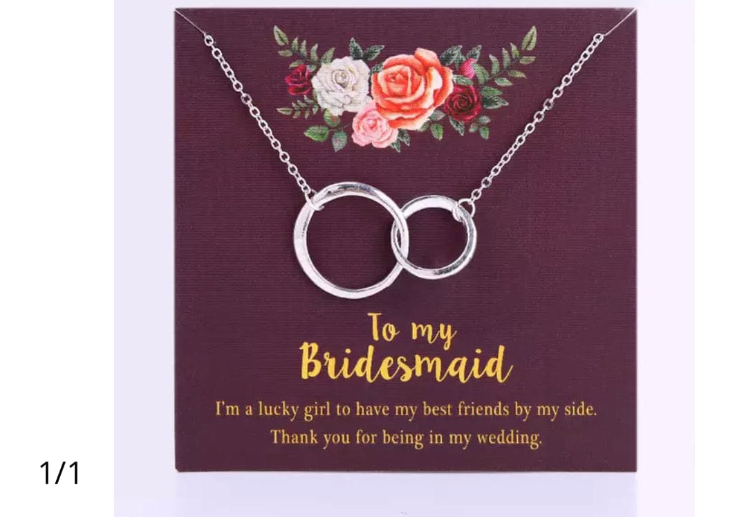 To My Bridesmaid Necklace