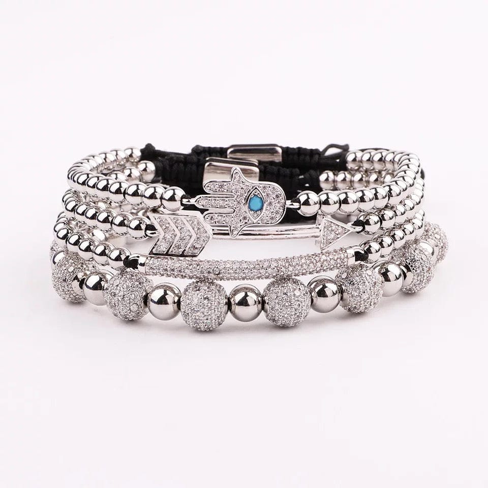 Hamsa Hand Beadedd Bracelet-Available in aVariety of Styles