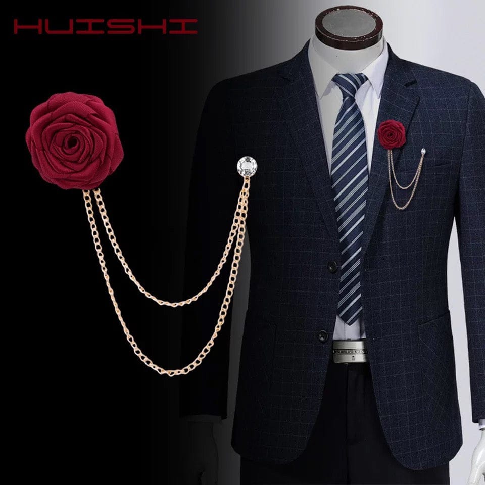 Rose Lapel