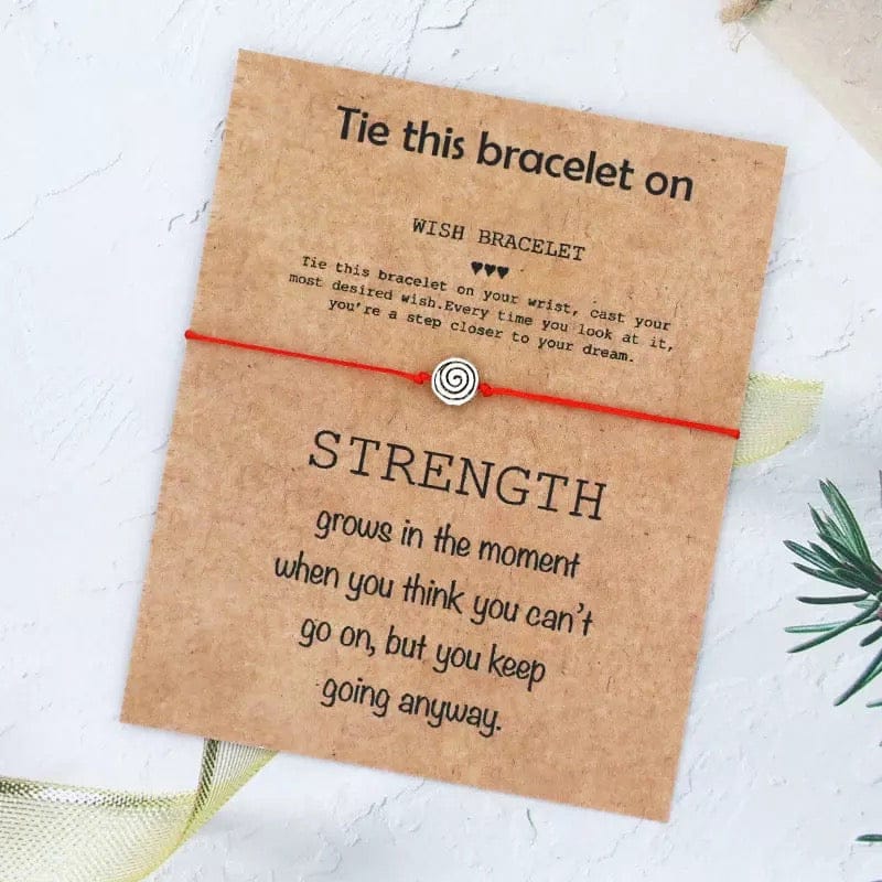 Strength Wish Charm Bracelet