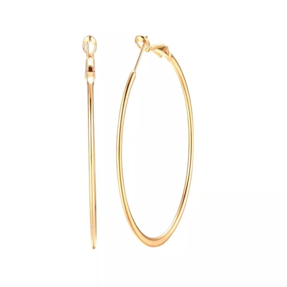 Women Gold Hoop Earrings