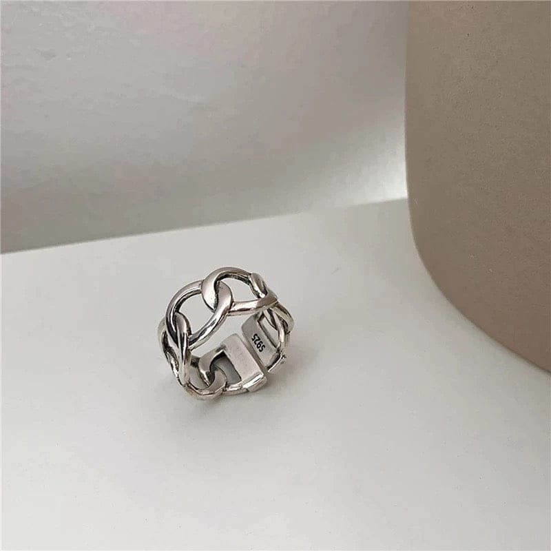 Geometric Silver Women's Ring