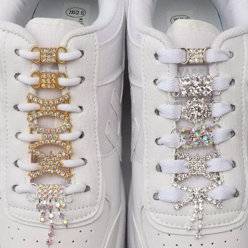 Rhinestone Airforce 1's shoe decoration