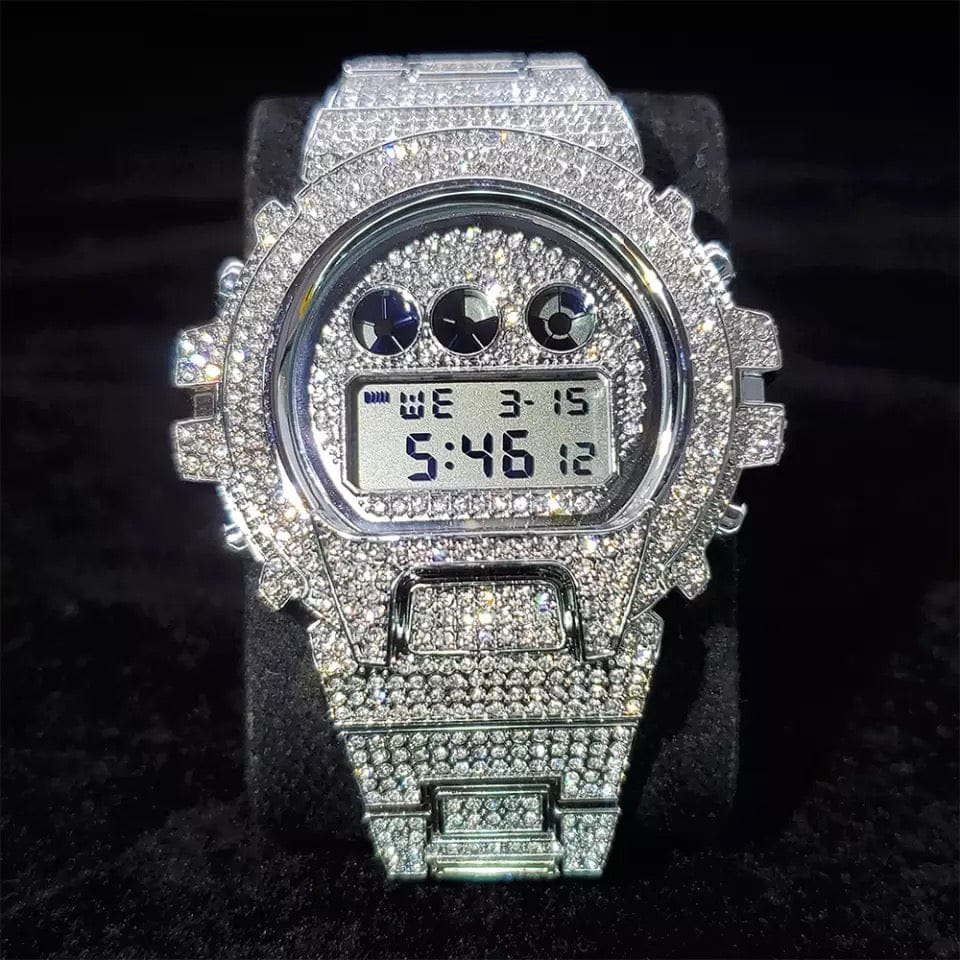 Blinged Out Men's Watch