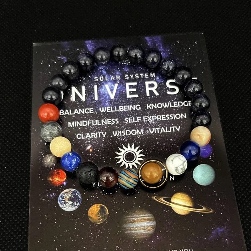 Reiki Healing Eight Planet solar system beaded