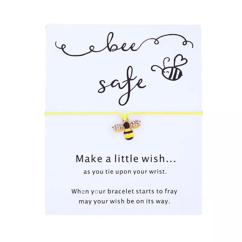 Be Safe Bee Bracelet