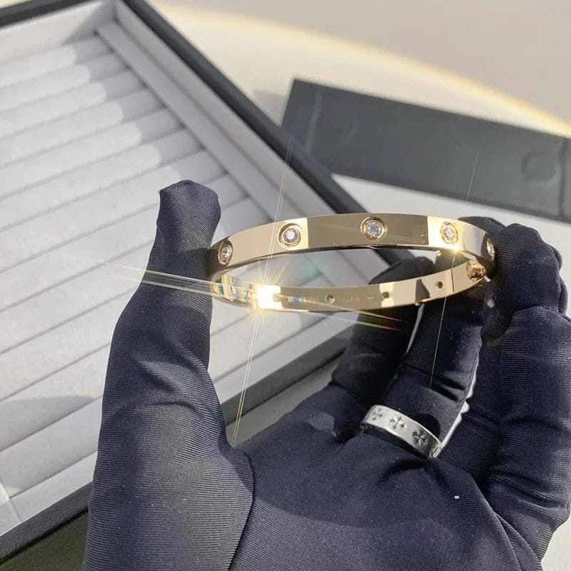 Gold Bangle Bracelet