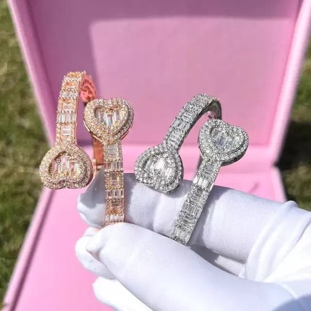 Sweetheart Iced Out Bracelet