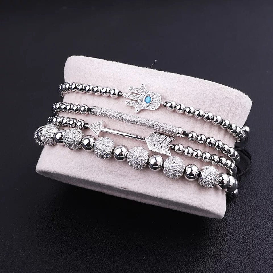 Hamsa Hand Beadedd Bracelet-Available in aVariety of Styles